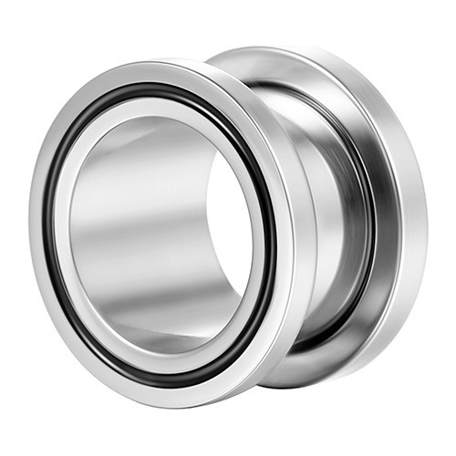 Alargador Aço Cirúrgico Liso Detalhe Black Michelle em Oferta na Shopee