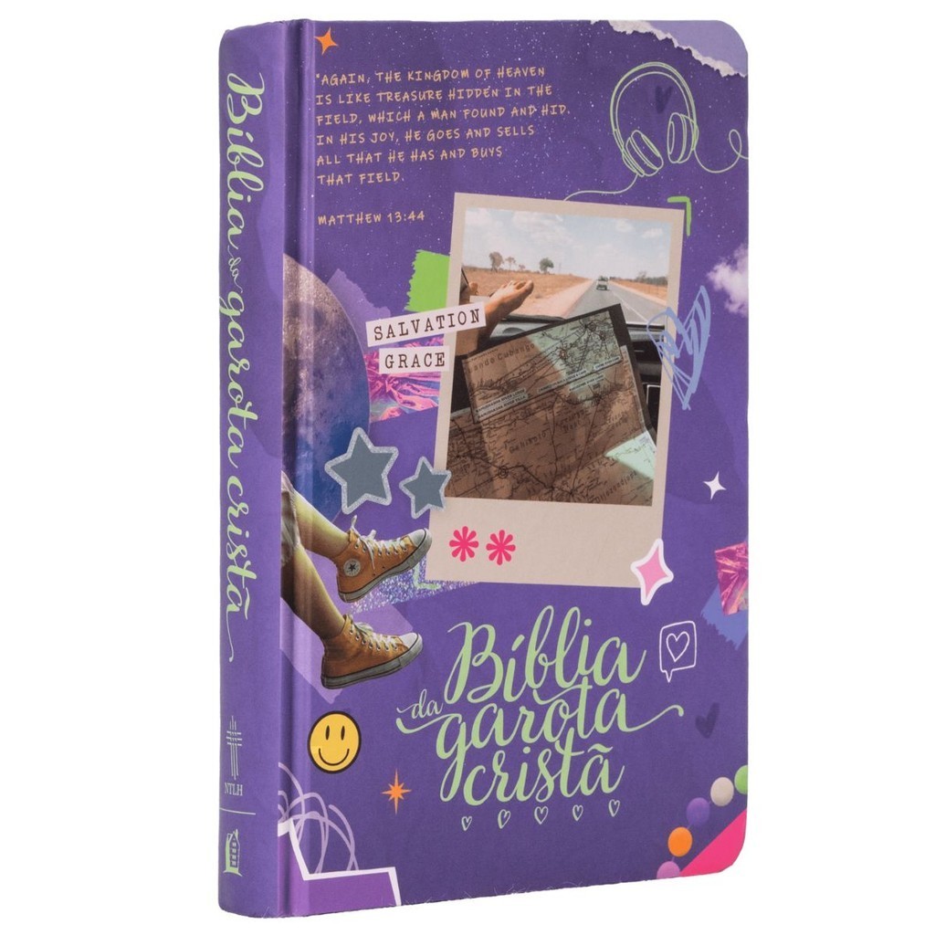 Bíblia Da Garota Cristã Ntlh | Leitura Perfeita | Com Orações E Devocionais | Capa Roxa