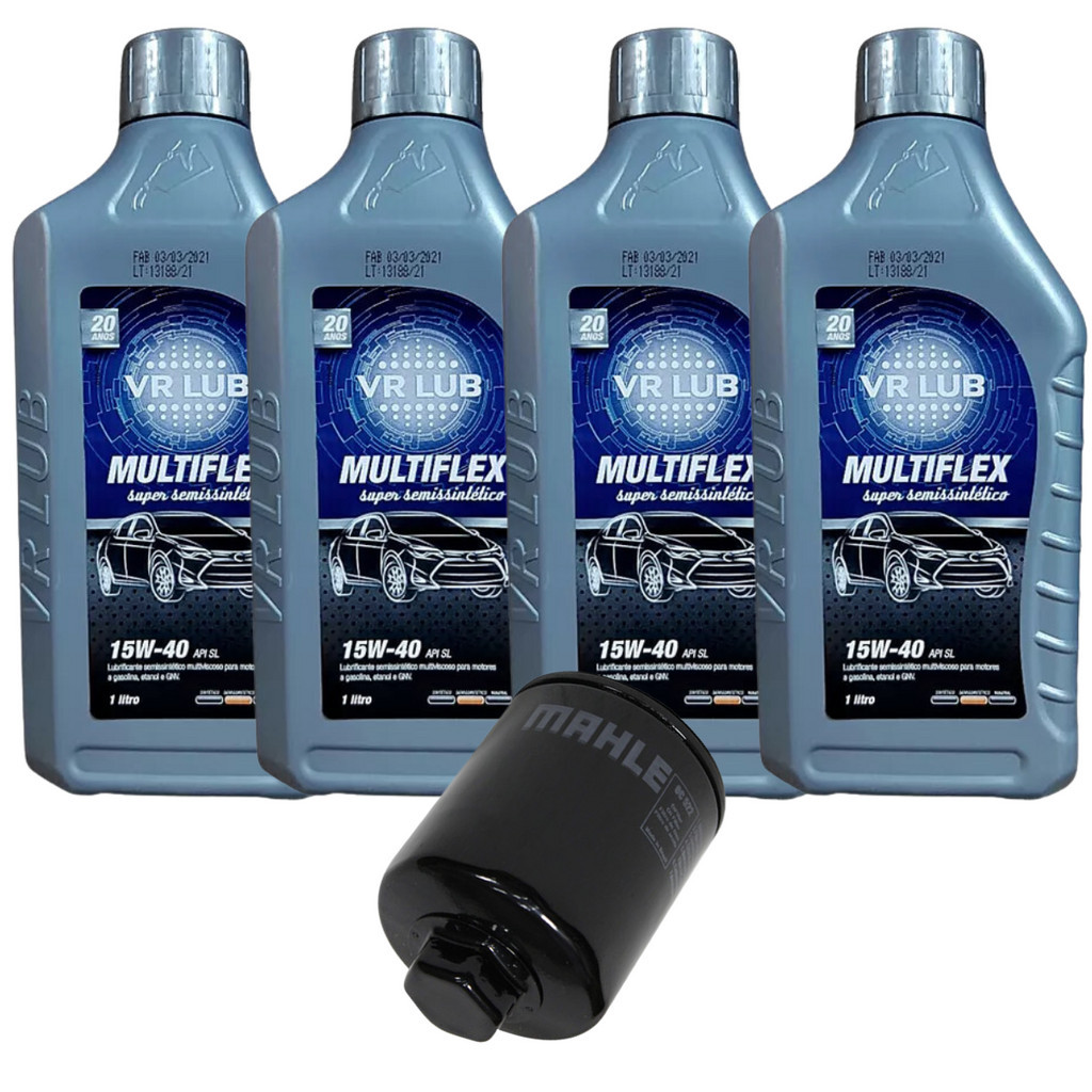 Kit Troca Óleo 15w40 Kombi 1.4 Flex Gol Voyage Saveiro Fox G2 G3 G4 G5 Motor AT EA111 1.0 1.6 AP 1.8 2.0 8V 96 97 98 99 2000 2001 2002 2003 2004 2005 2006 2007 2008 em Oferta na Shopee