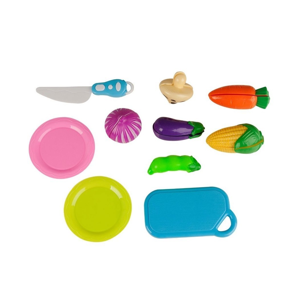 Legumes P/ Cortar Tá na Mesa Rec Rec C/ 10pçs Velcro - Zoop