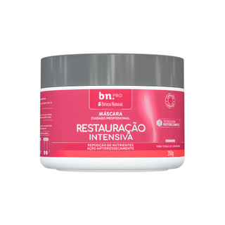 Máscara de Restauração Capilar Profissional Beleza Natural Restauração Intensiva 350g em Oferta na Shopee