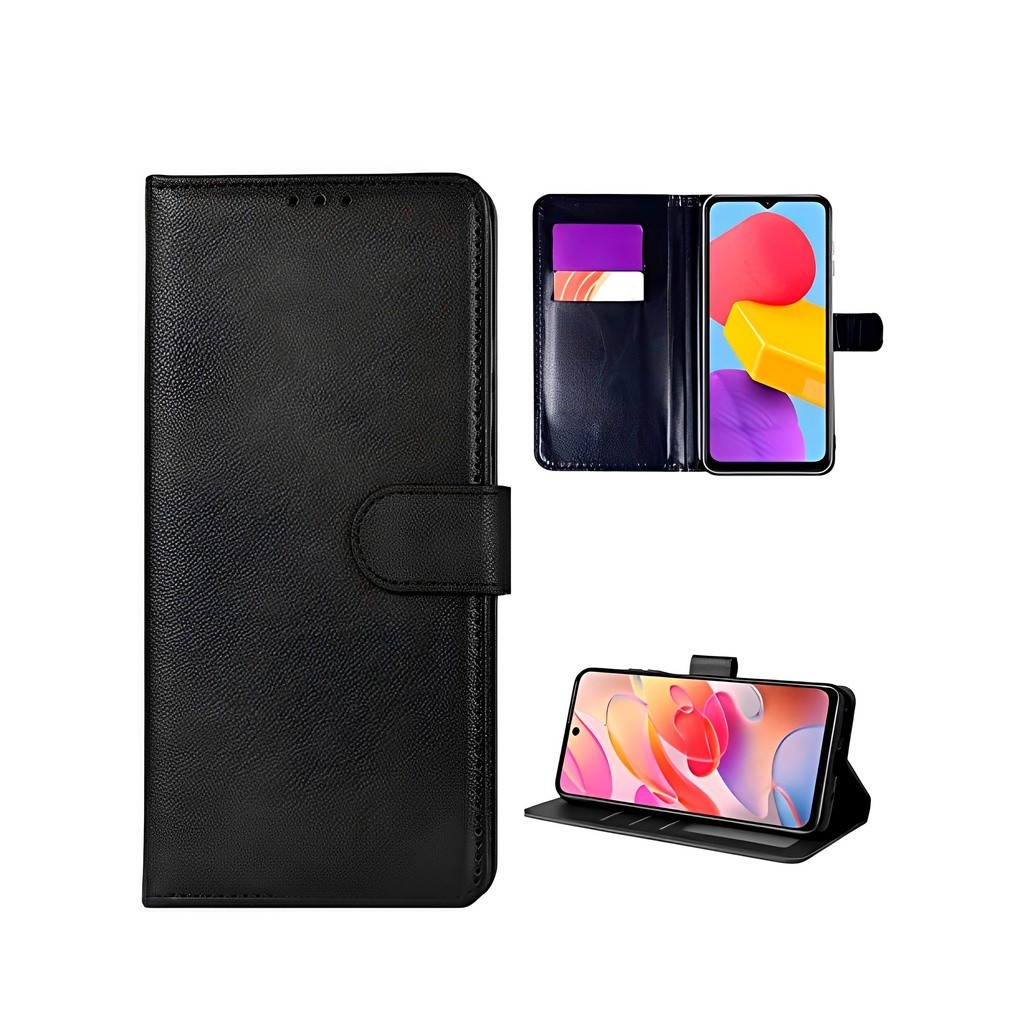 Capa Carteira de Couro Flip Para Xiaomi Redmi Note 12 4G Tech Otoni