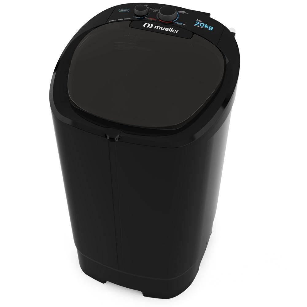 Tanquinho de Lavar Roupa Mueller Big 20 kg com Sistema de Drenagem no Painel