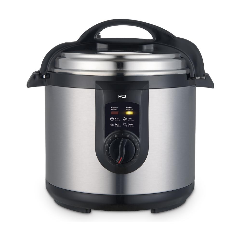 Panela de Pressão Elétrica Multifuncional HQ 5 Litros Inox HQ-Y5MI em Oferta na Shopee