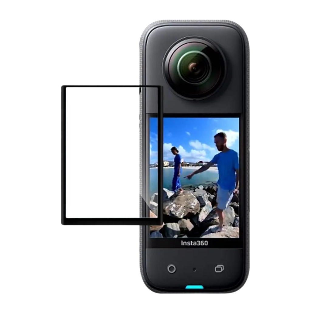 Película Nano Reforçada Proteção Para Display Insta360 X3