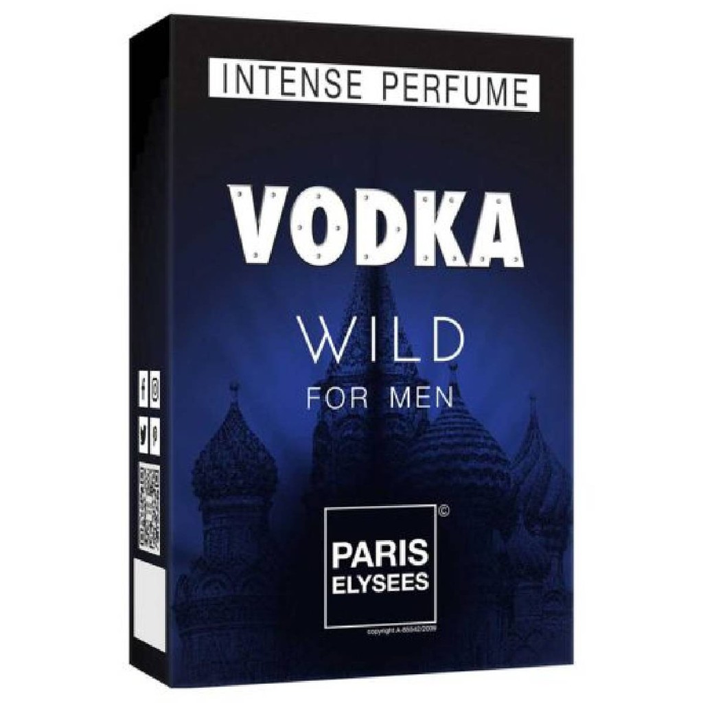 Vodka Wild Paris Elysees Perfume Masculino Eau de Toilette: Onde Comprar | BuscaProdutos