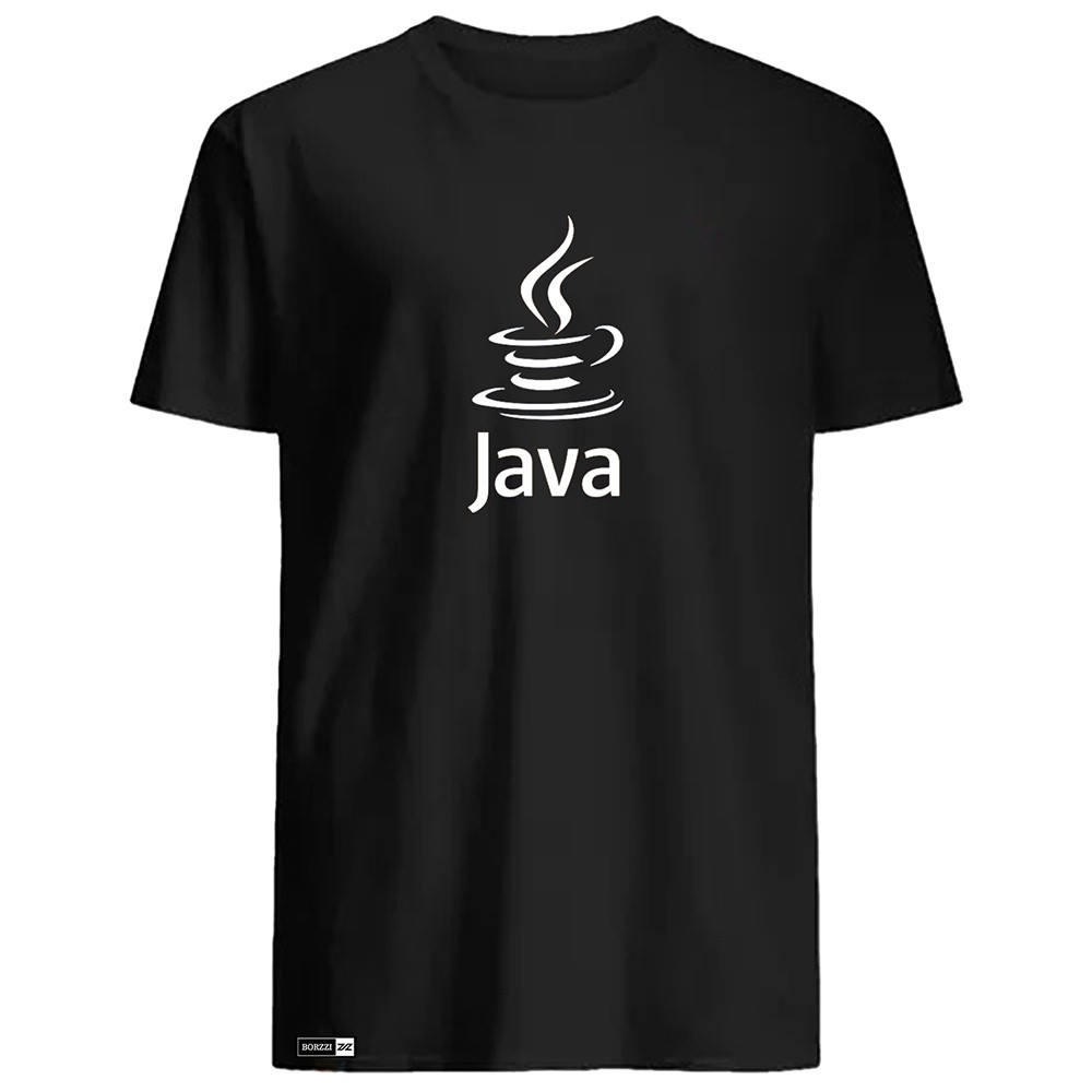 Camiseta Camisa Java Script Ciência Da Computação TI Programador Blusa 100% Algodão de Qualidade GaelShop