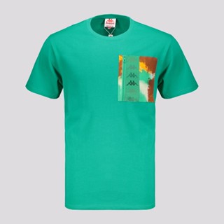 Camiseta Kappa Glenn Graphik Verde em Oferta na Shopee
