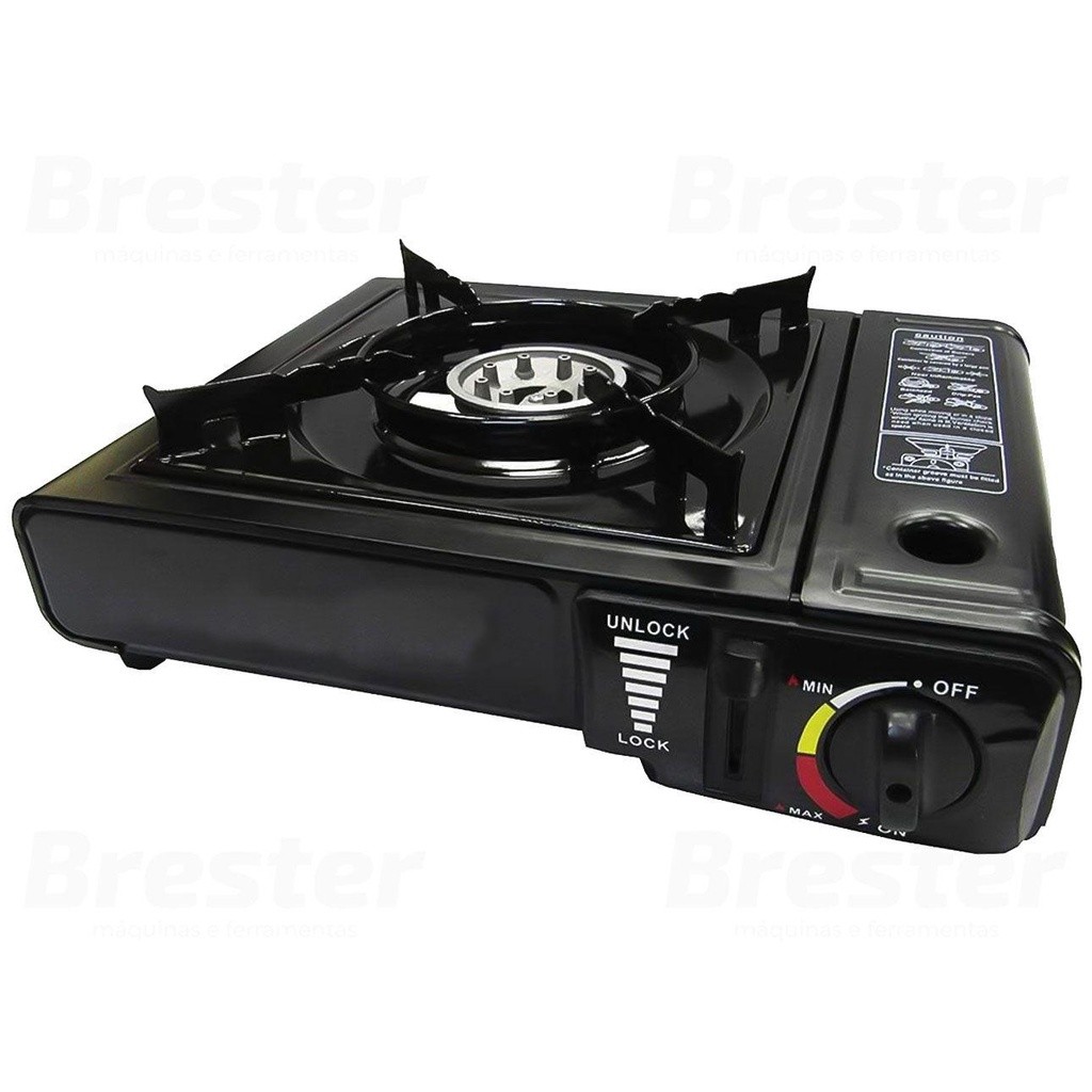 Fogareiro Fogão Portátil Com Acendimento Automático Bestfer em Oferta na Shopee