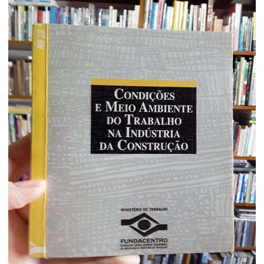 Condições e Meio Ambiente do Trabalho na Indústria da Construção (01) autor Ministério do Trabalho