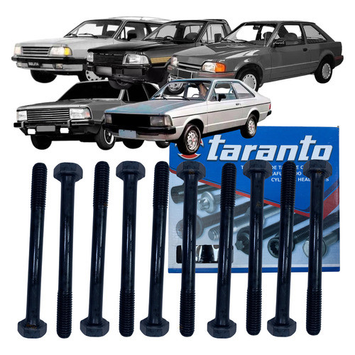 Jogo 10 Parafuso Cabeçote Taranto Pampa Belina Corcel Del Rey Escort em Oferta na Shopee