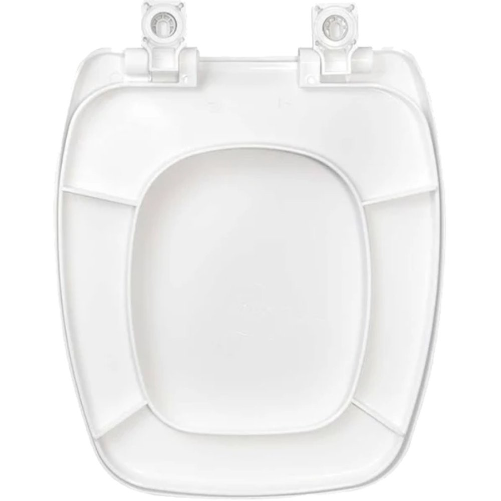 Tampa de Vaso Assento Sanitário Amarilis/Primula PP Fiori Branco