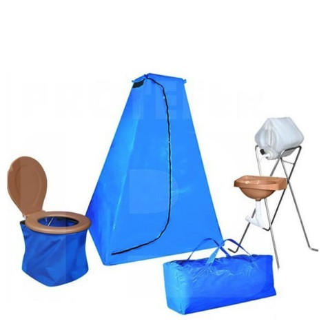 Kit Sanitário Banheiro Obra 20 L Tenda Barraca - Capakit