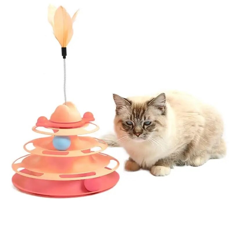 ❤️รางบอลแมว catnip ไม้ตกแมว ลูกบอลแมว รางบอลcatnip กังหันลม❤️ - ภาพที่ 6