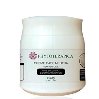 Creme Base Neutra - Sem perfume - Manteiga de cupuaçu - 240g em Oferta na Shopee