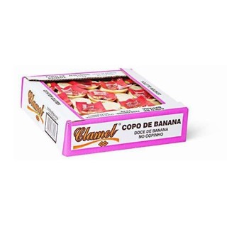 DOCE CLAMEL C/ 50 UNID COPO DE BANANA