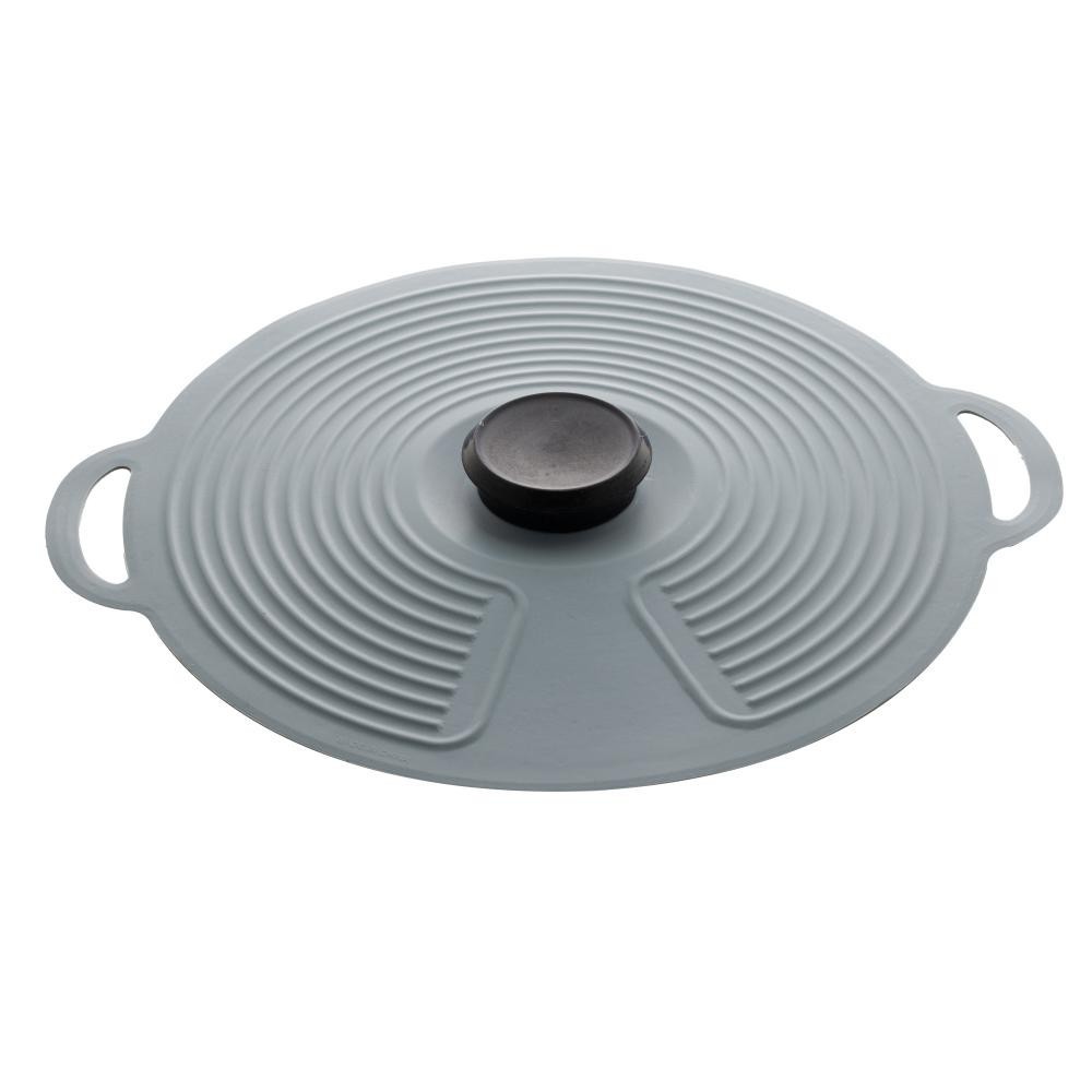 Tampa Lyor de Silicone para Panela Cinza 27cm - Home & Living