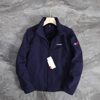 Primavera Nova Moda casual De Secagem Rápida E Respirável Casaco Masculino De Colarinho De Malha De Prata