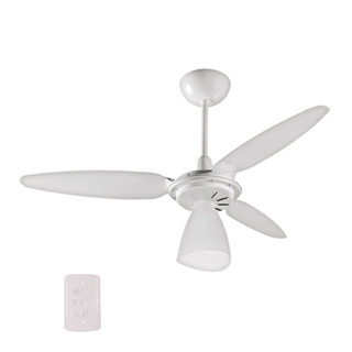 Ventilador de teto 3 pás branco - WIND LIGHT - Ventisol