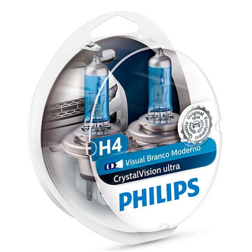 Kit Lampada Philips Xenon 60/55w H4 P43t-38 - Spare Parts and Accessories for Vehicles