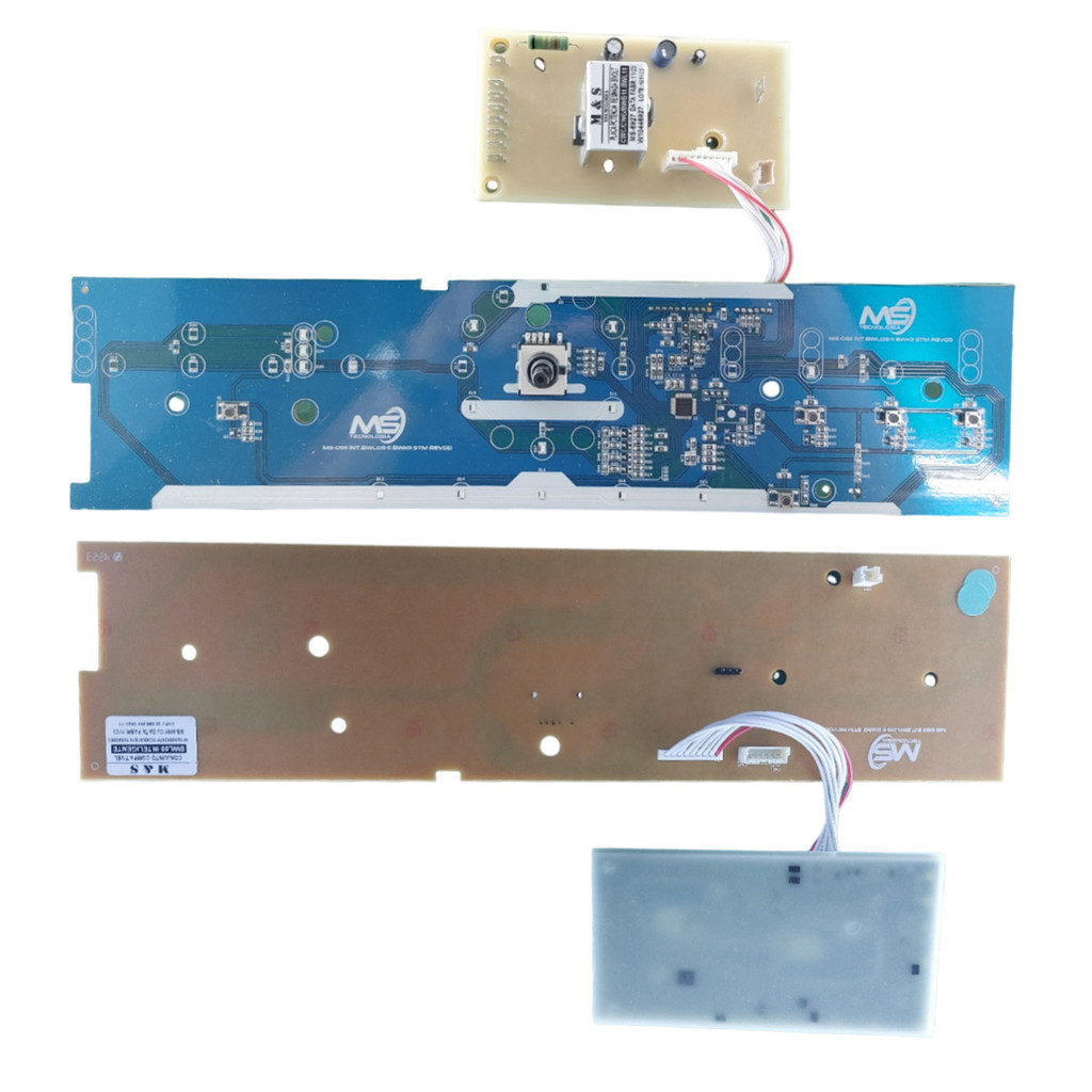 Kit Placa Eletrônica Interface + Potência Para Lavadora De Roupas Brastemp Ative 9Kg BWB09A BWL09B Todas Versões