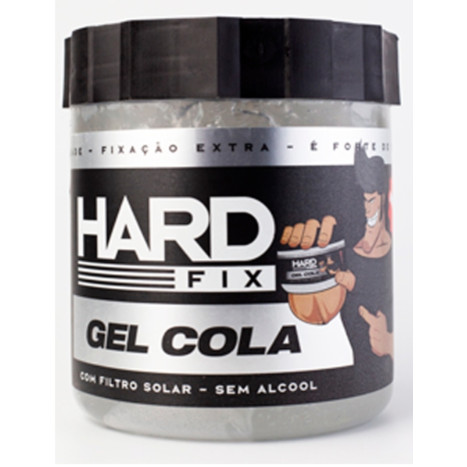 Gel Cola Extra Forte Hard Hair Fix 500g em Oferta na Shopee
