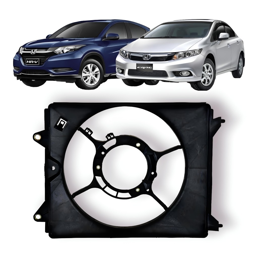 Defletor Condensador HRV 2016 2017 2018 New Civic 2012 Até 2015