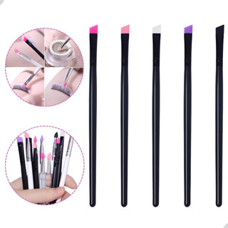 Pincel Chanfrado de Silicone para Lash Lifting Permanente de Cílios em Oferta na Shopee
