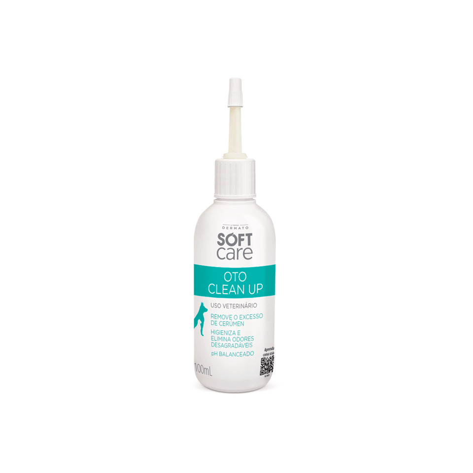 Oto Clean Up Soft Care Limpeza De Orelhas Pet Society 100ml em Oferta na Shopee