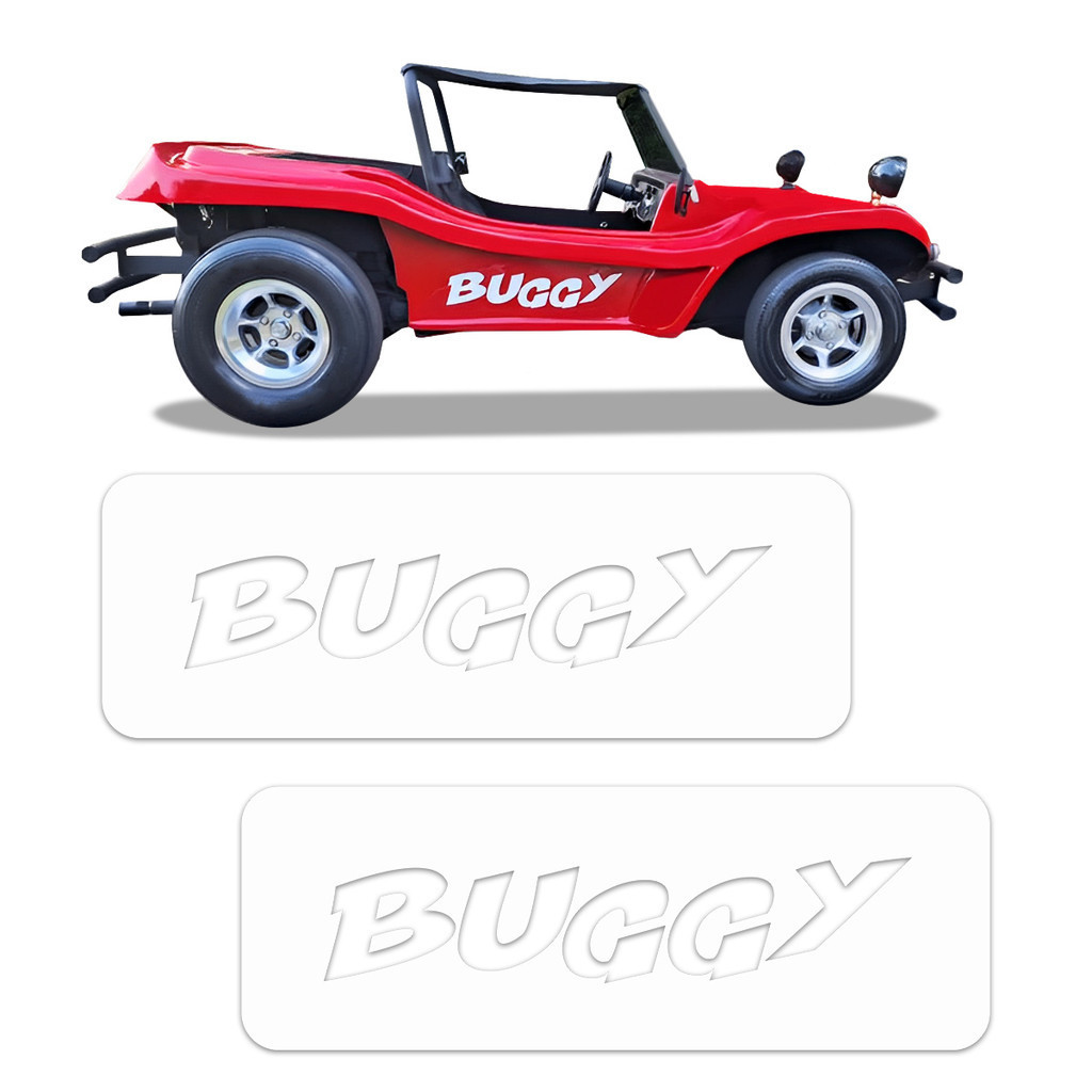 Adesivos Buggy Baby Tst Bugre Máscara Para Pintura - Par Genérico