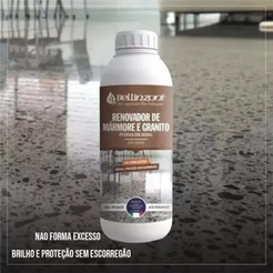 Renovador De Mármore Granito Pisos Bancadas Remove Manchas e Imperfeições 1 L - Bellinzoni