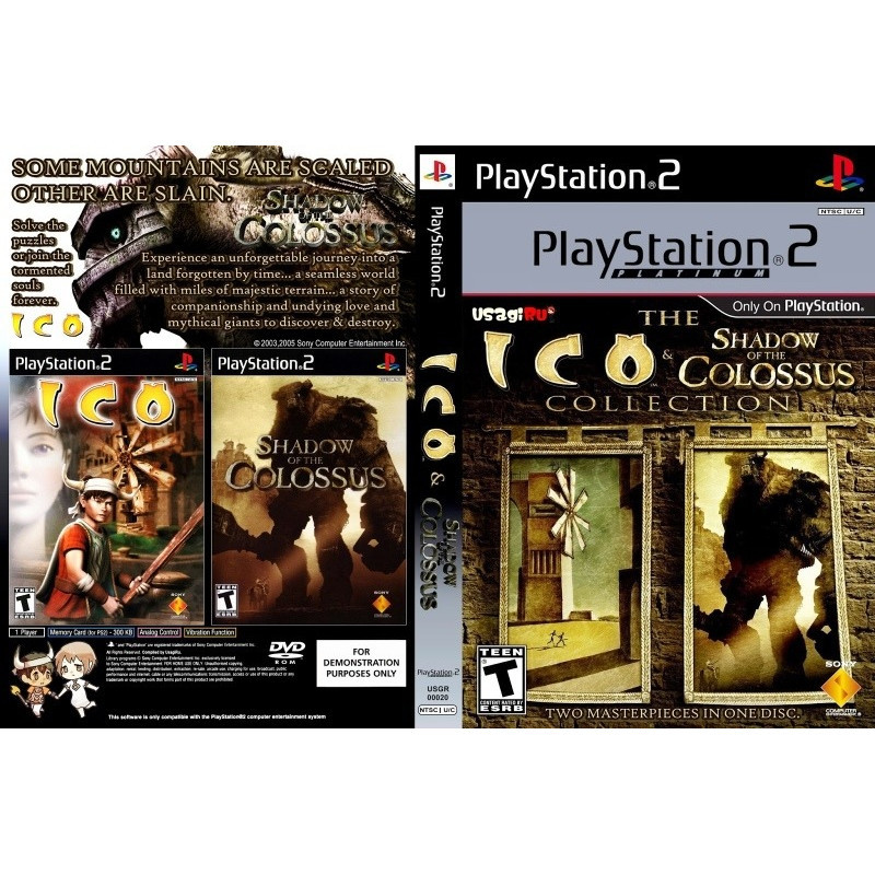 Ico & Shadow Of The Colossus - 2 In 1 - Ps2