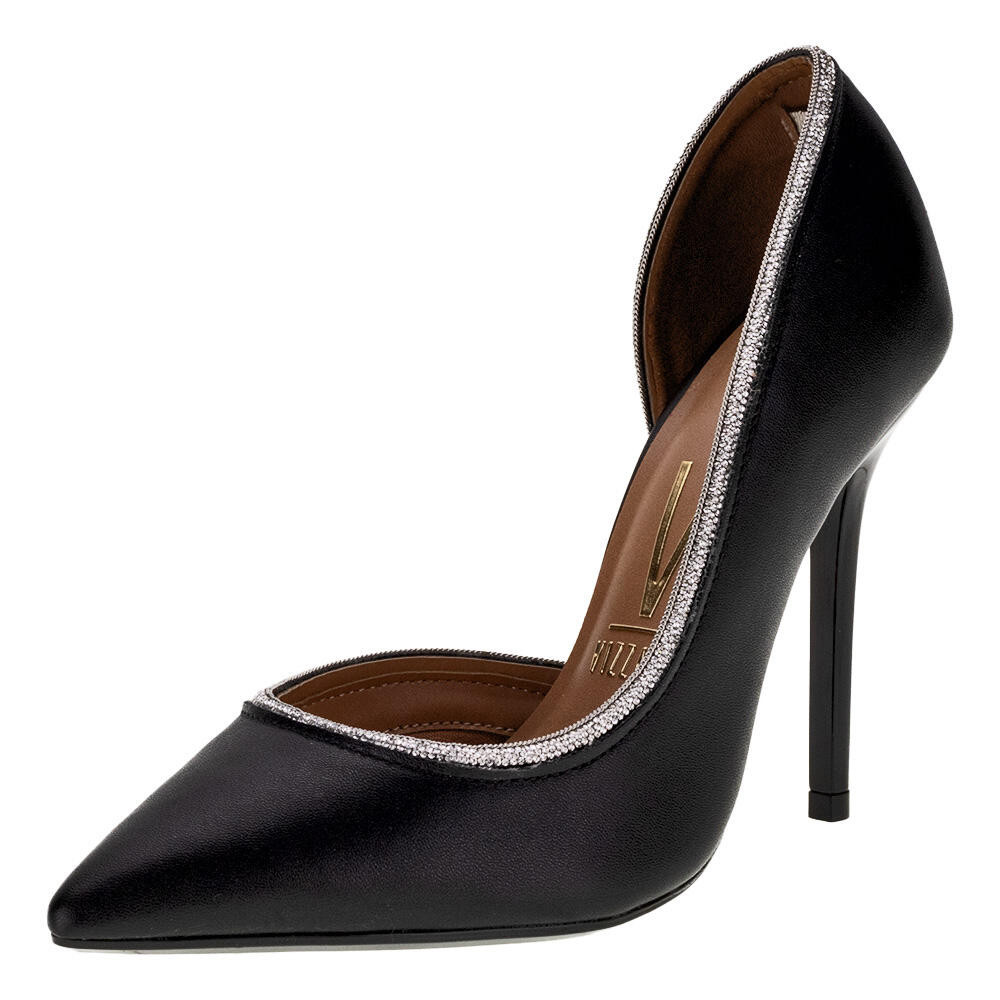 Scarpin Feminino Salto Fino Vizzano 1421110 em Oferta na Shopee