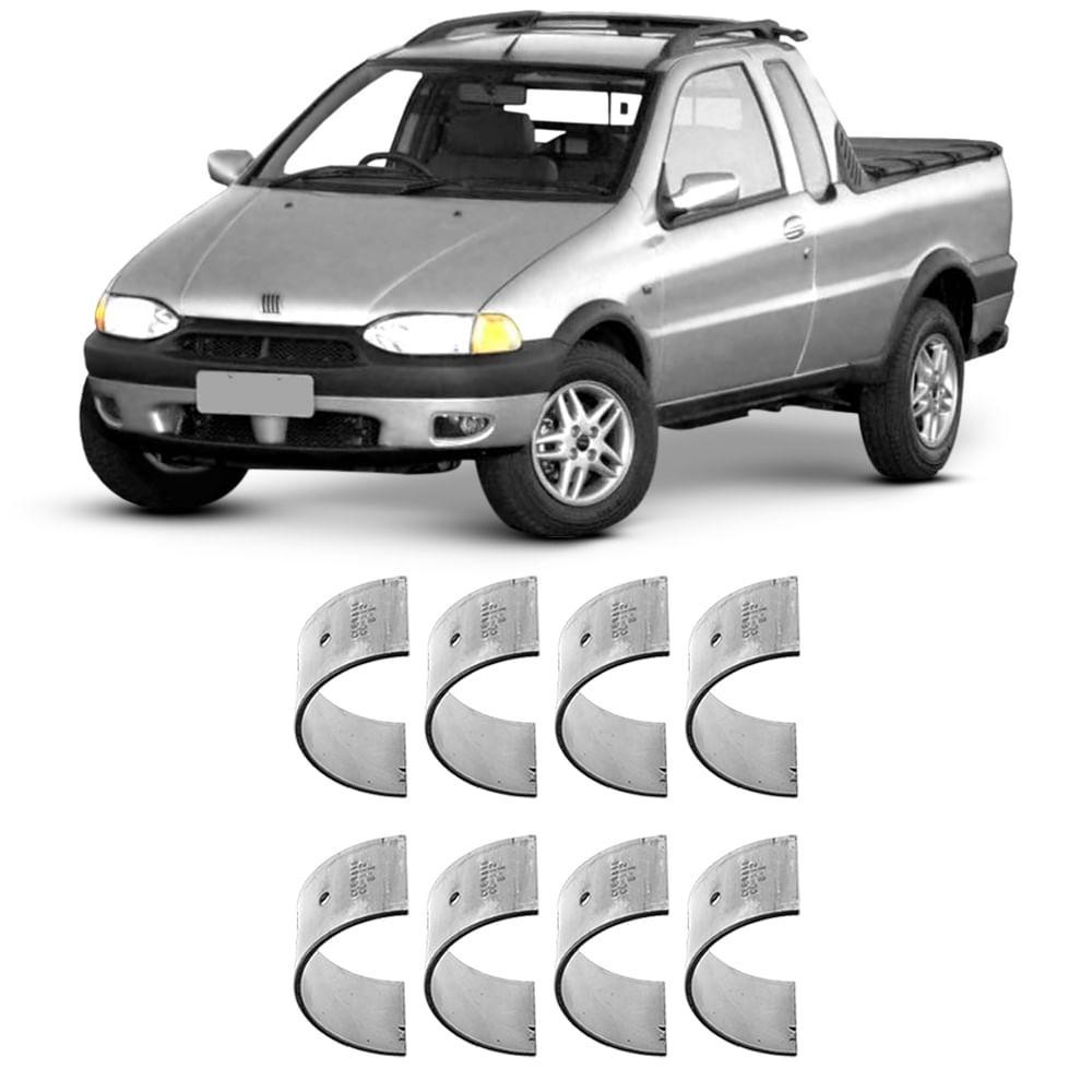 Bronzina Casquilho Biela 0.25 Palio 1.6 96 a 2003 Metal Leve