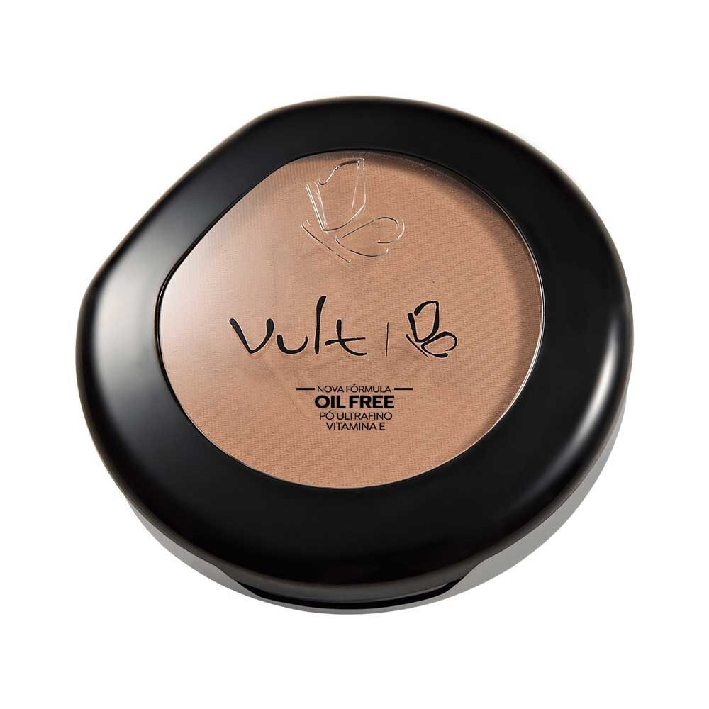 Pó Compacto Facial Matte Tradicional Cor 05 Vult Make Up 9g