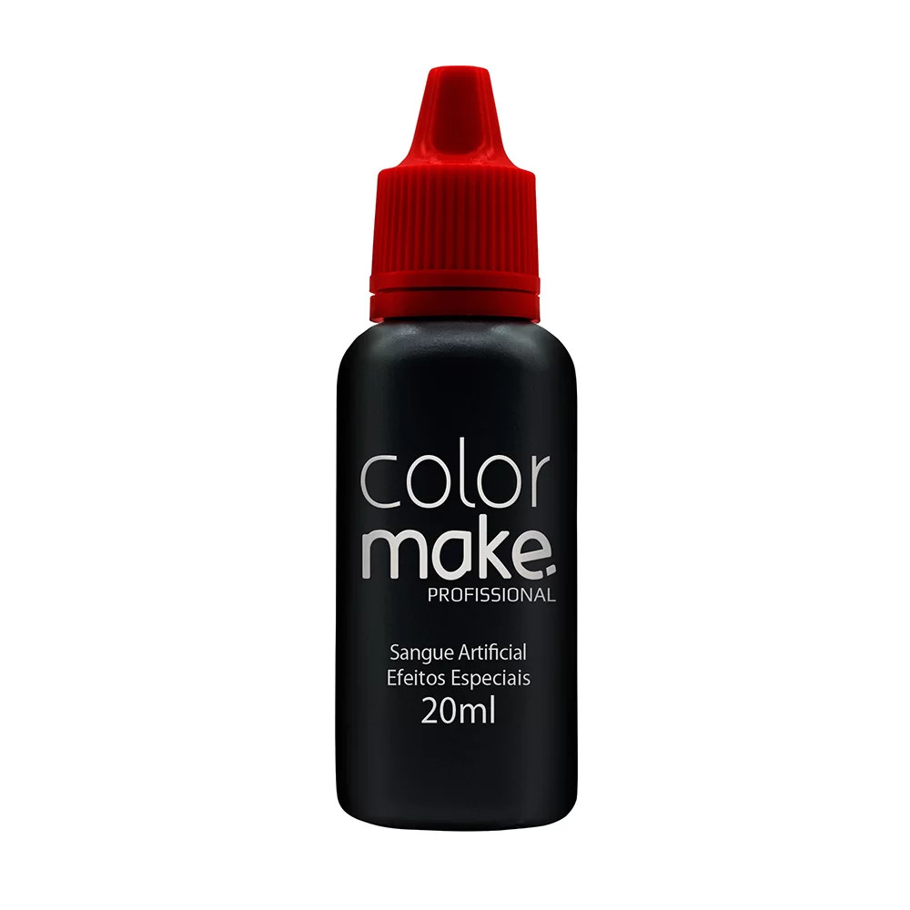 Sangue Artificial Vermelho 20ml Maquaigem Color Make
