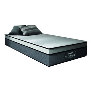 Colchão Solteiro Gazin Maximus Molas Ensacadas 88x188x24cm Cinza / Branco em Oferta na Shopee