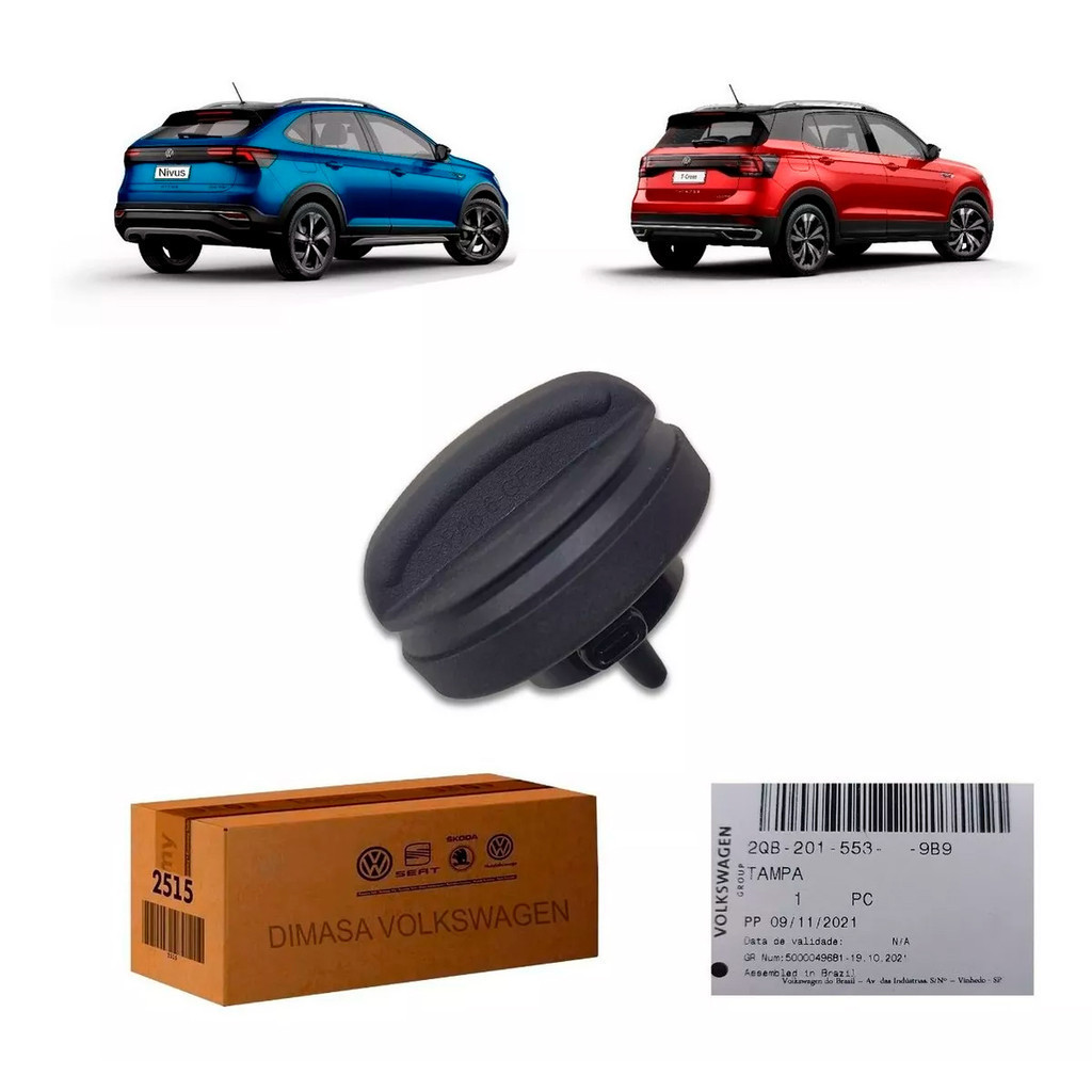 Tampa Bocal Tanque Combustivel T-cross Nivus Original em Oferta na Shopee