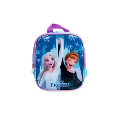 Lancheira Escolar Feminina Frozen Azul