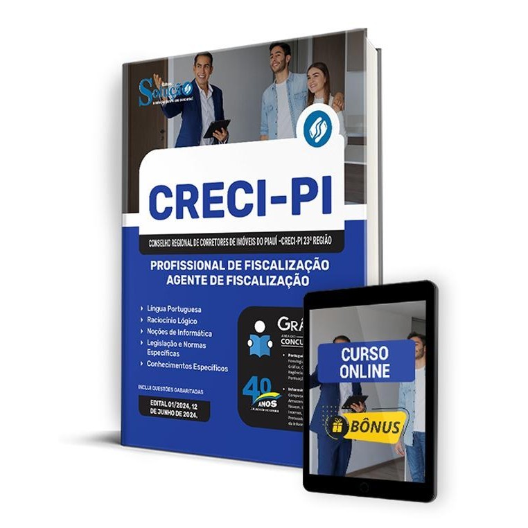 Apostila CRECI-PI  - Profissional de Fiscalização/Agente de Fiscalização