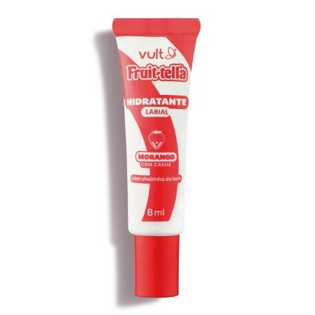 Vult Fruit-tella® Hidratante Labial Vermelho Morango com Creme   8ml