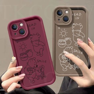Linha Winnie the Pooh Padrão Caso De Telefone Para Samsung S25 Plus S25 Ultra A16 A26 A36 M55 M54 M51 M34 M35 Anjo Olhos em Oferta na Shopee