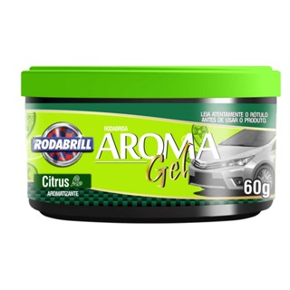 Aroma Gel Citrus 60g - Rodabrill em Oferta na Shopee