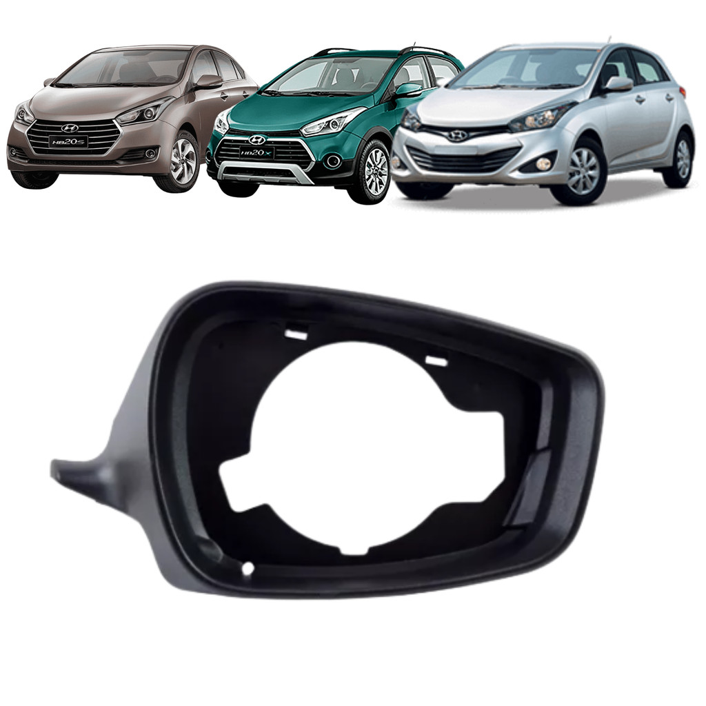 Aro Moldura Carcaça Retrovisor DireitoHyundai Hb20 Hb20x Hb20s