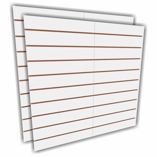 Kit painel canelado branco Altura 120 Comp 120