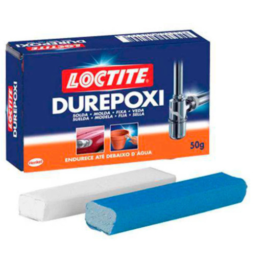 Massa Adesiva Durepoxi Cola Loctite Vedação 50g sos resistente temperatura e água