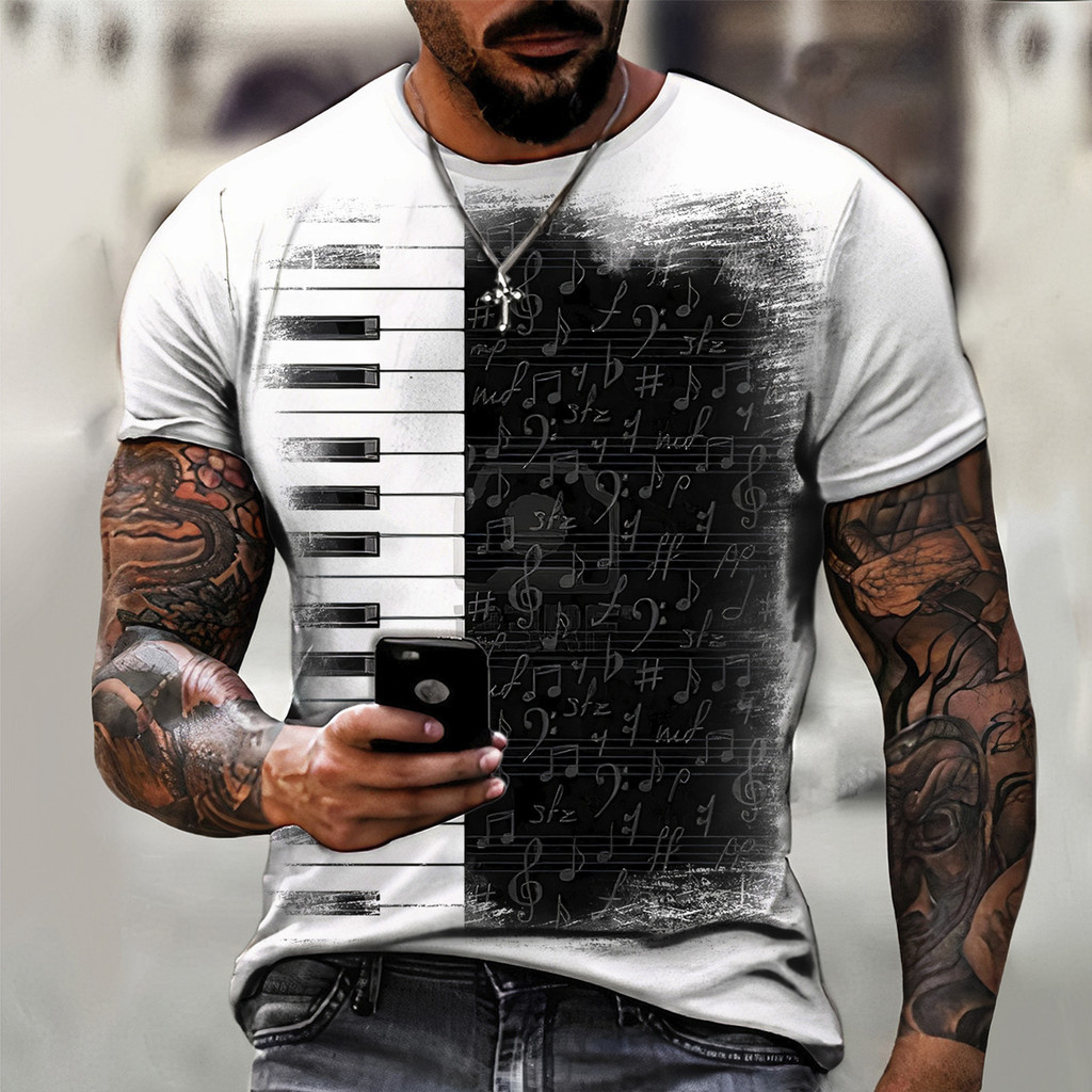 Camisa Camiseta Musica Teclado