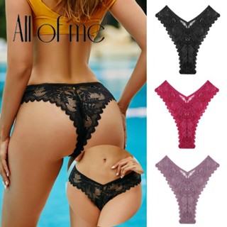 Allofme Calcinha Feminina De Cintura Baixa Sexy Lingerie S-XL