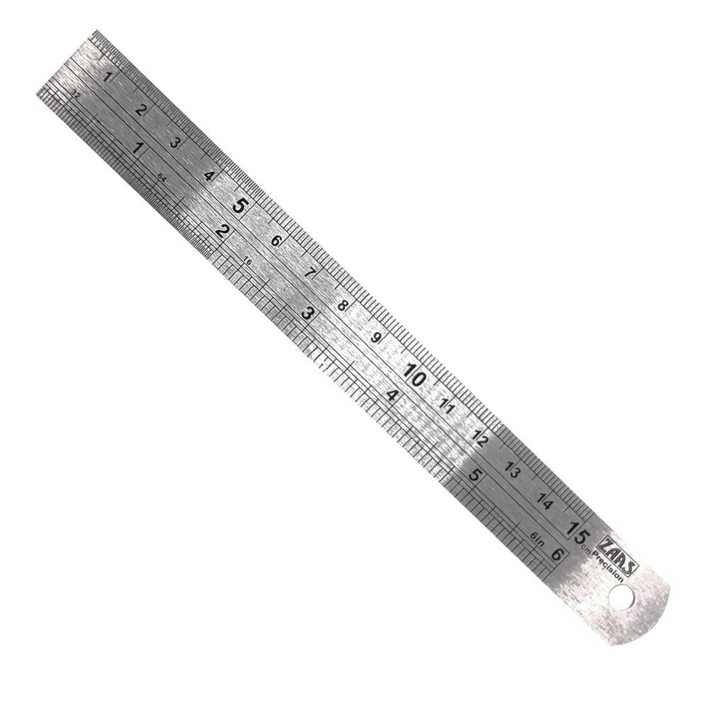 Escala de Aço Inox  150 mm (112,0001) - Zaas em Oferta na Shopee