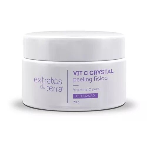 Dermo Light - Vit C Crystal - Peeling Físico - 20g